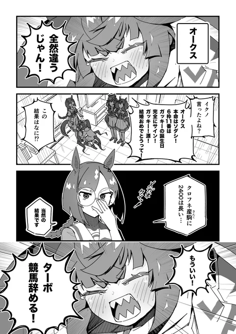 ターボ競馬「オークス」
#ウマ娘 #ソダシ 