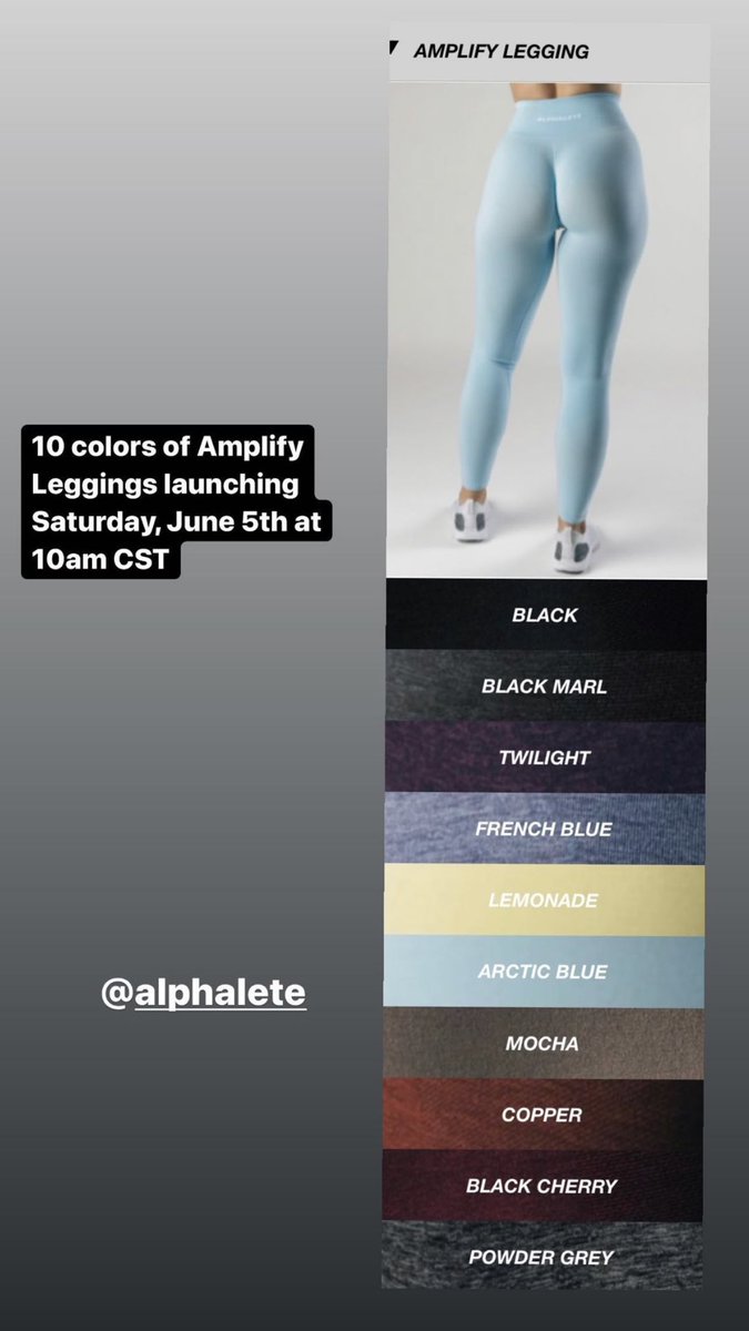 alphalete amplify black