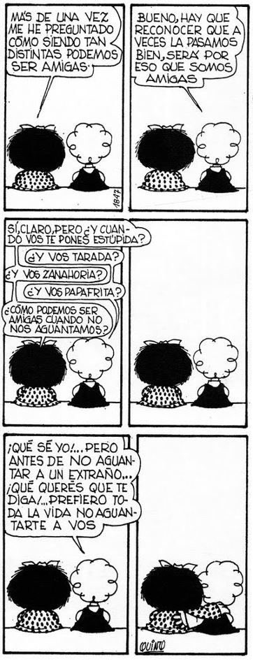 MafaldaQuotes's tweet image. Amistad 

#MafaldaQuotes #Mafalda #FelizDomingo