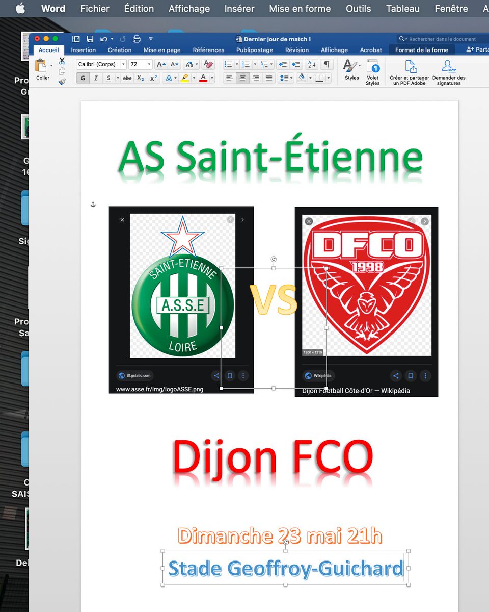 ASSEofficiel's tweet photo. 💥 𝗝𝗢𝗨𝗥 𝗗𝗘 (𝗱𝗲𝗿𝗻𝗶𝗲𝗿) 𝗠𝗔𝗧𝗖𝗛 

👊 #ASSEDFCO, 21h https://t.co/o9ILoHSMjw
