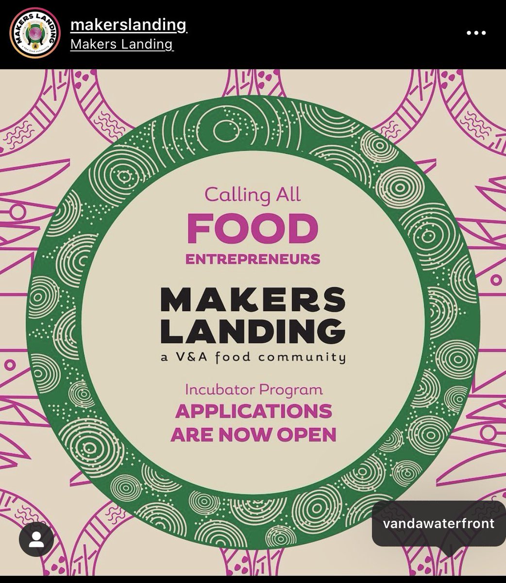 Calling #FoodEntrepreneurs - 🍝🍰🍪🍩🧆🥩🍔MakersLanding Food incubator is open for entries.

Apply on makerslanding.co.za