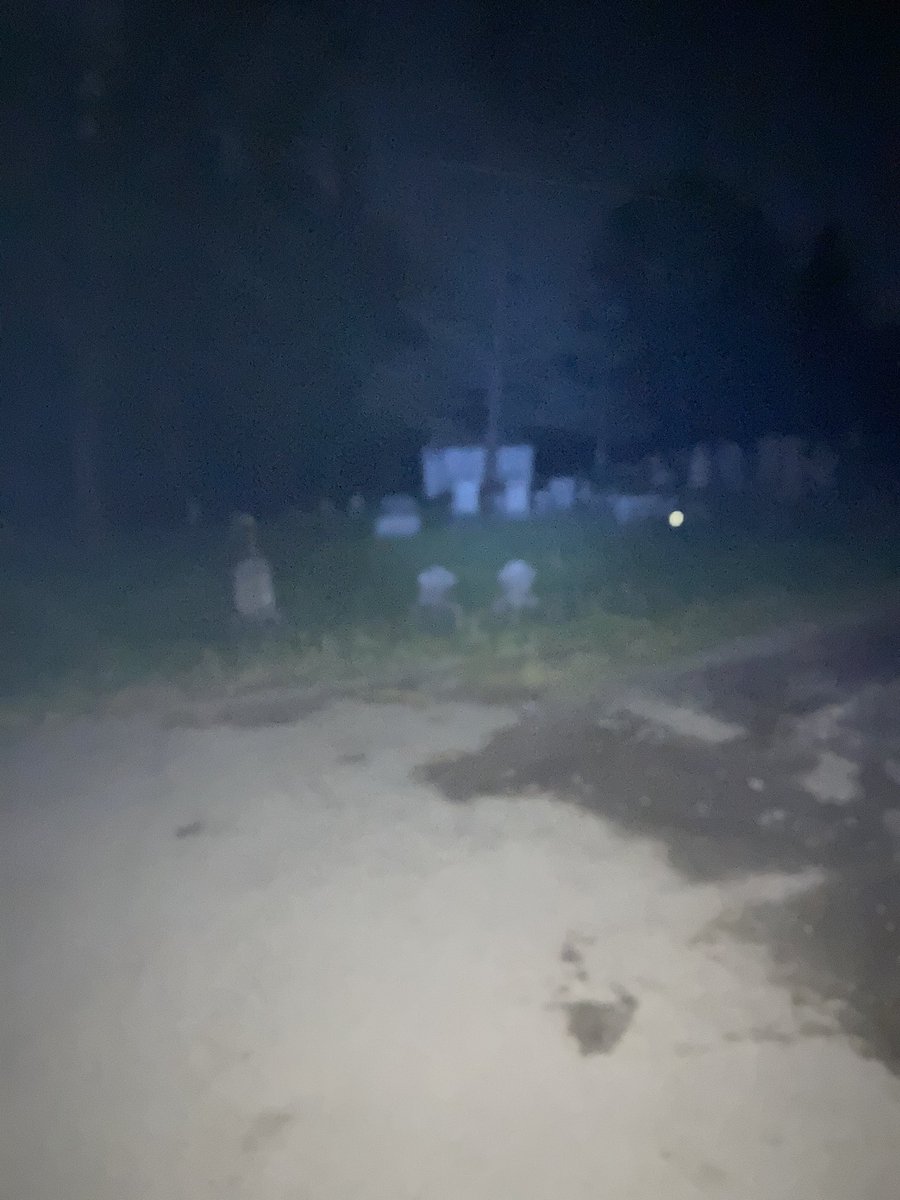 Went to two creepy location tonight #creepy