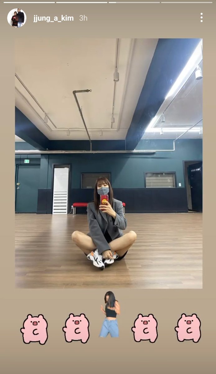Renz Happynanaday On Twitter Pause Jung Ah And Bekah Are In The Same Dance Studio