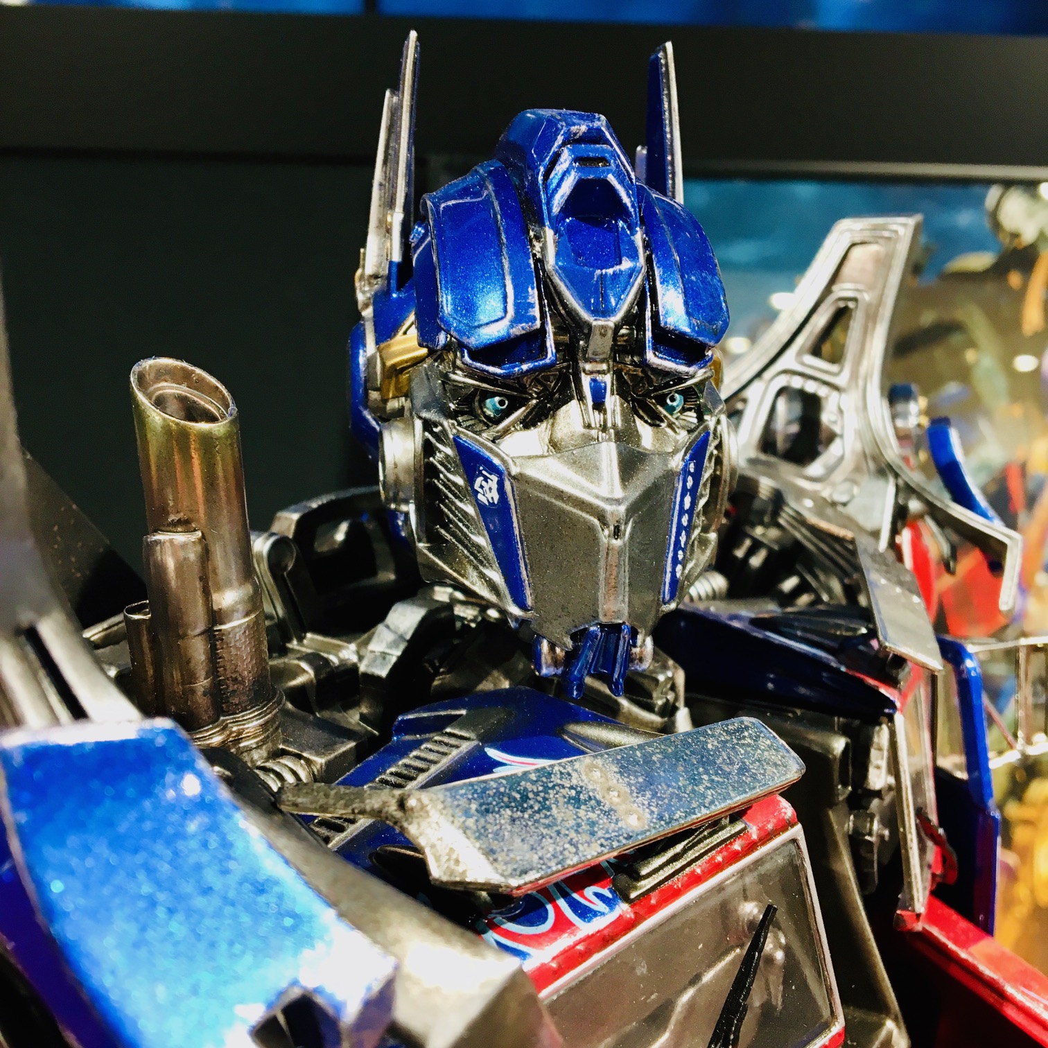Twitter 上的 Prime 1 Studio プライム１スタジオ 新宿ショップ情報 只今新宿ギャラリーショップではミュージアムマスターライン トランスフォーマー リベンジ オプティマスプライム 展示中 造形力が極まった まさに決定版というべきアイテム 詳細
