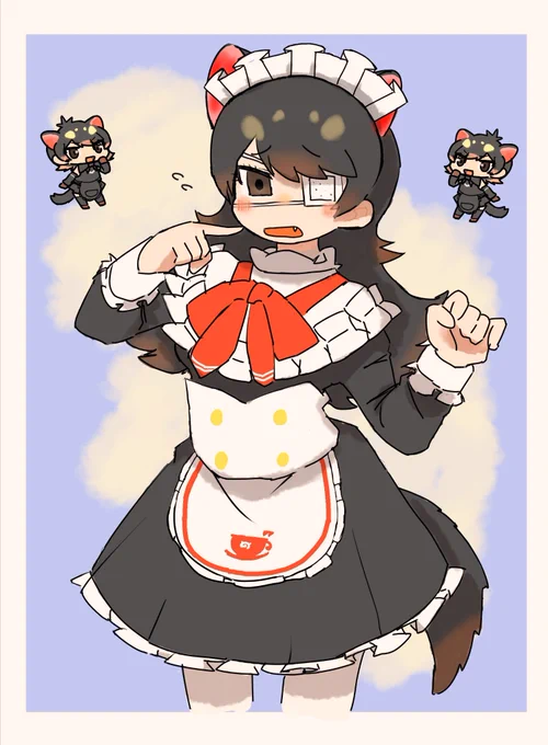 メイドオーデビちゃん
#けもフレ 