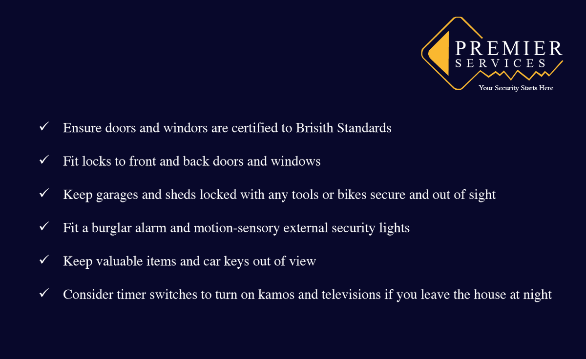 PremierAscot's tweet photo. Here's your #SundaySecurity tips for the week ahead. Don't let yourself fall victim to the bottom feeders of society who will stop at nothing to steal for their own ill gain.

Call us on 01344 293700 or email at control1@premier-services.org.uk to speak with our security… https://t.co/hV3aGs9gon