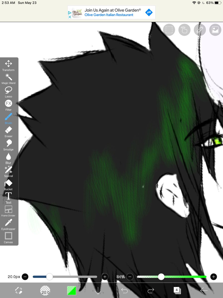 GiniveveW's tweet photo. To any of my artist friends I really need advice on shading hair!! I use Ibis paint an iPad and Apple Pencil. But I just can’t seem to figure out this hair shading. https://t.co/s20LMnWNsm