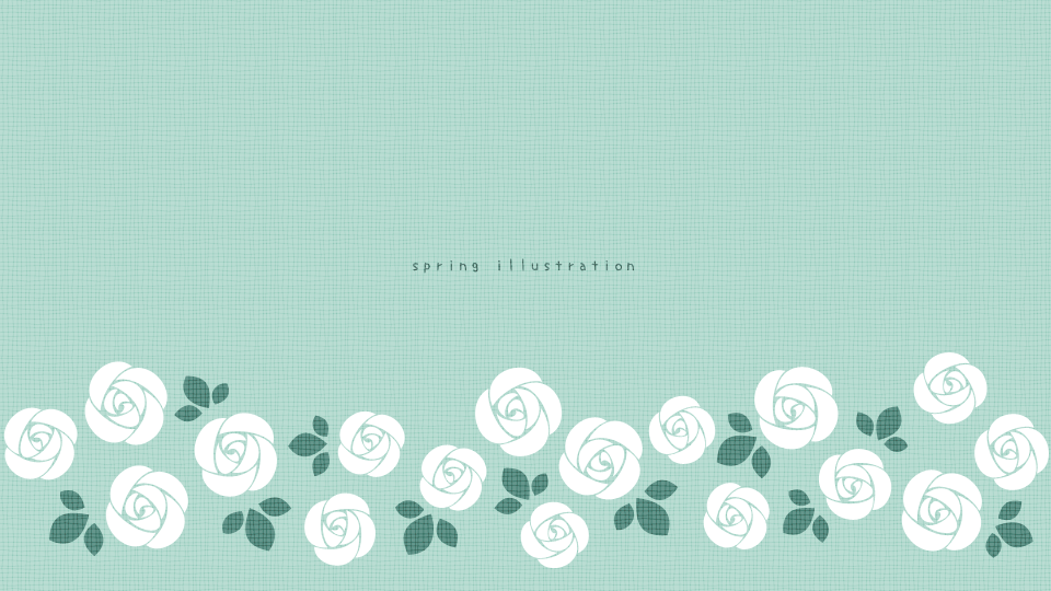 Spring Illustration Rose Garden 花のイラストpc壁紙 T Co Gcn1lmdl9e バラのスマホ壁紙のデスクトップ版です タブレットにもどうぞ バラ イラスト 壁紙配布 Illustration