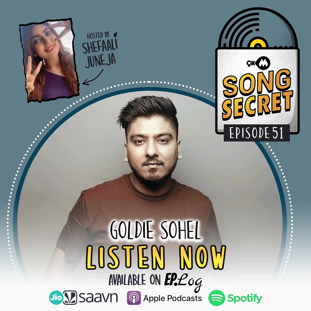 9xmHaqSe's tweet photo. LISTEN NOW
Get ready for another amazing episode of #9xmsongsecret ft. @goldiesohel as he reveals his #SongSecrets.
Hosted by @shefaalijuneja9
Available on @EpLogMedia
https://t.co/Zb2QabRZHc
and other leading podcasts
@spotifyindia @JioSaavn @gaana @ApplePodcasts https://t.co/ANW5edwGs7