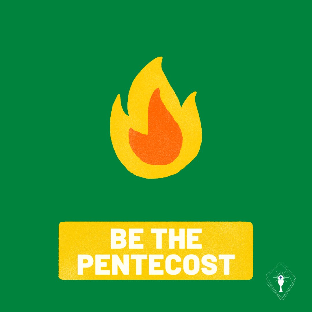 allcatechists's tweet photo. Happy Birthday of the Church! 

We need the fire of the Holy Spirit to ignite us into a Passion for Christ this day. Let us open our hearts, our lives and, importantly, our Parishes to the revival promised to us by the Holy Spirit. 

Veni Sancti Spiritus 

#bethepentecost https://t.co/T3WnHavxuC