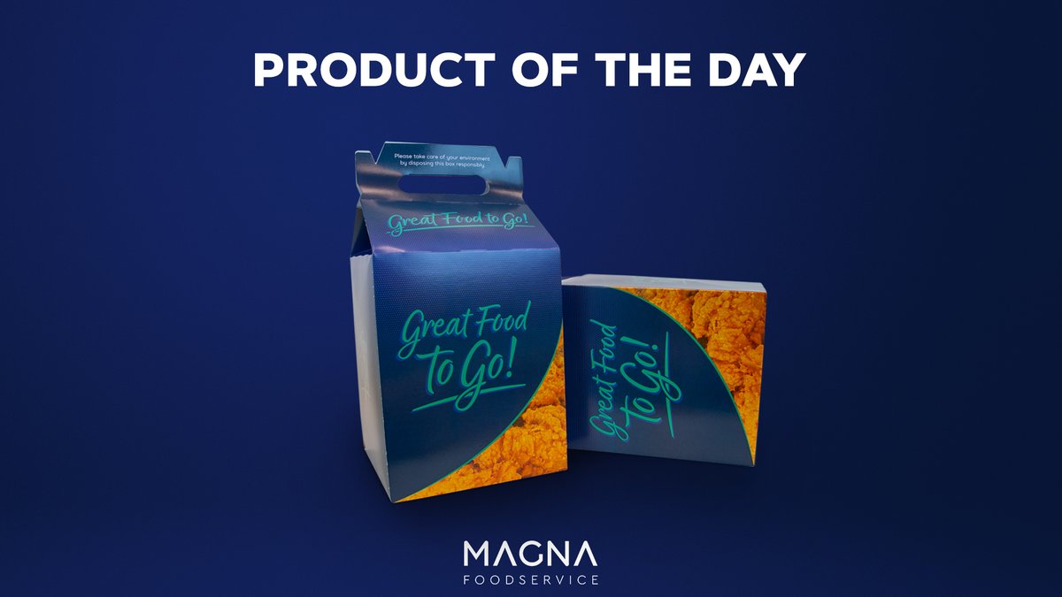 MagnaFooduk's tweet photo. Magna Premium Packaging!
Get yours today! Only Available at Magna Foodservice
#boxes #fastfood #takeaway #foodpackaging #takeawayfood #food_packaging #fast_food #burgers #fries #frenchfries #restaurant #deliveroo #restaurantbranding #bestofpackaging https://t.co/kJG86RGLPI