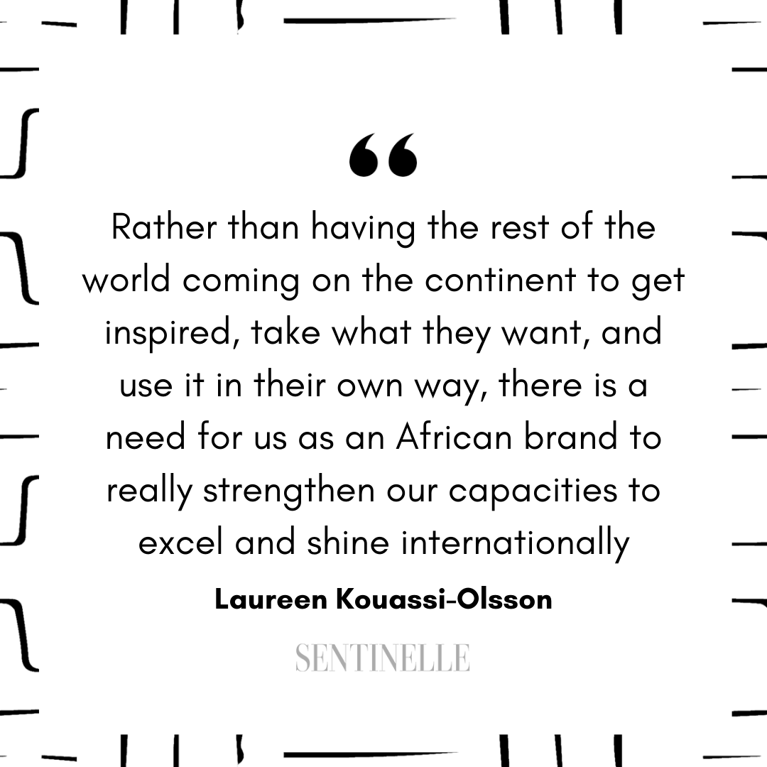 Sentinellemag's tweet photo. Laureen Kouassi-Olsson is the  founder and CEO of Birimian Holding, a new investment company launched to target African fashion brands exclusively.

#Africanbrands #Africaneconomy https://t.co/c1IPXV7fxw