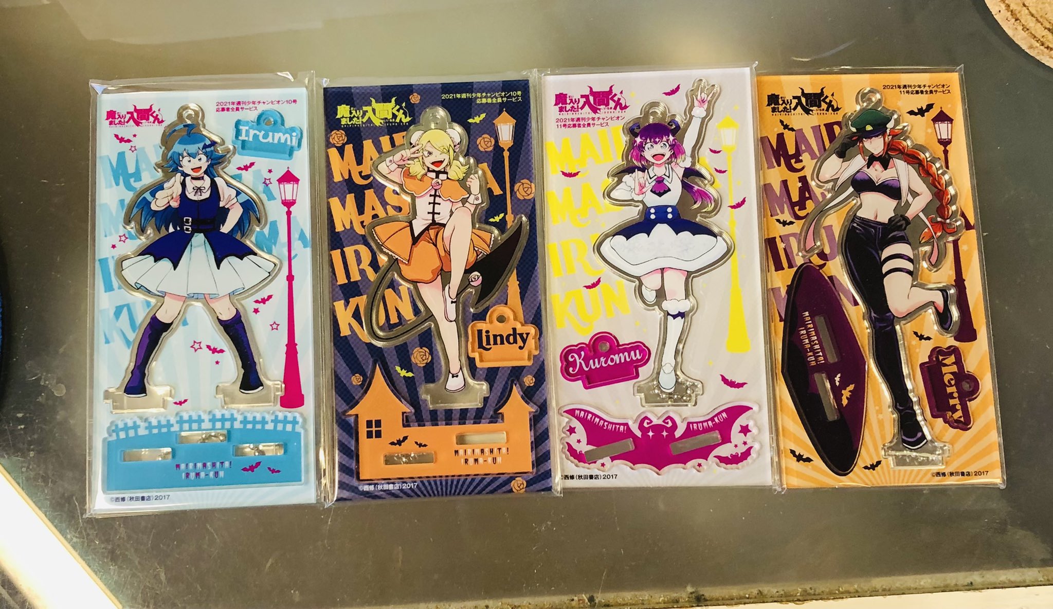 魔入りました入間くん 応募者全員サービス アクリルスタンド リード リンディ 魔入ました！入間くん応募者全員サービスアクドルリード