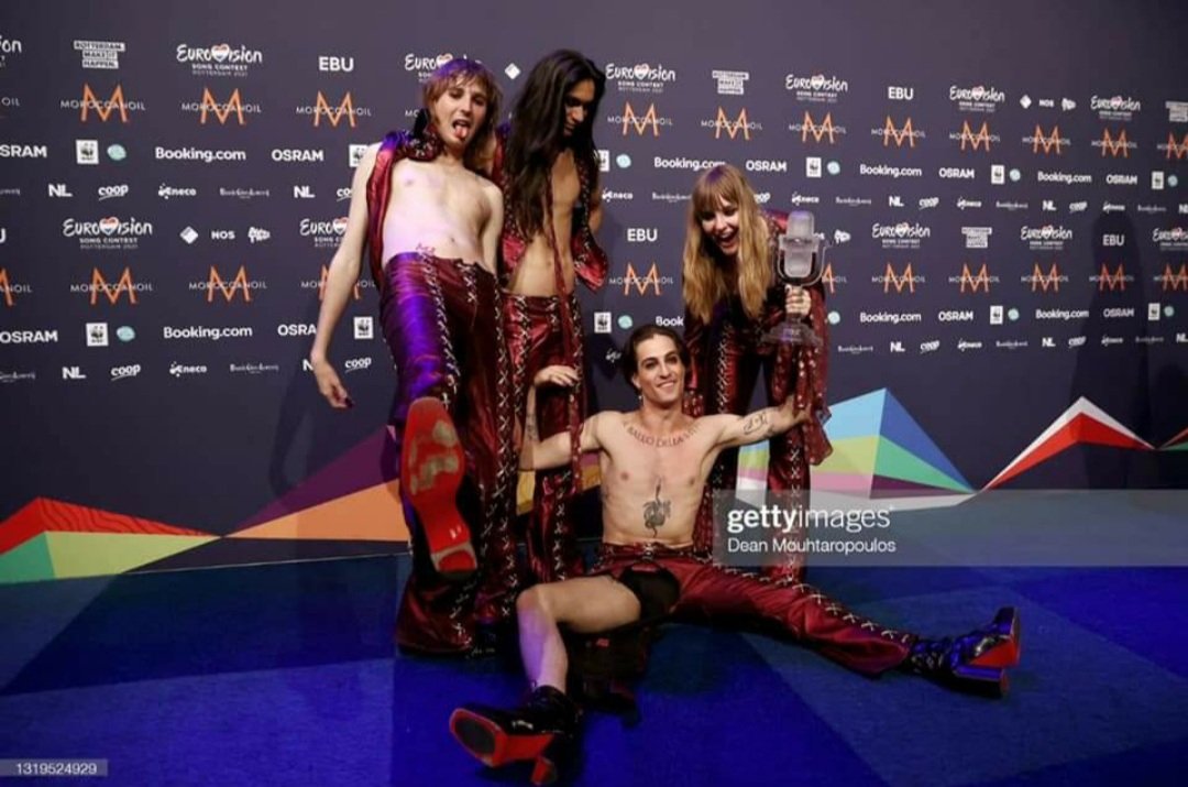 we kicked their ass*s tonight at <a href="/Eurovision/">Eurovision Song Contest</a> 
<a href="/thisismaneskin/">MåneskinOfficial</a> I'm proud of you🤘🇮🇹 rock'n'roll will never die! your future begins now #Eurovision