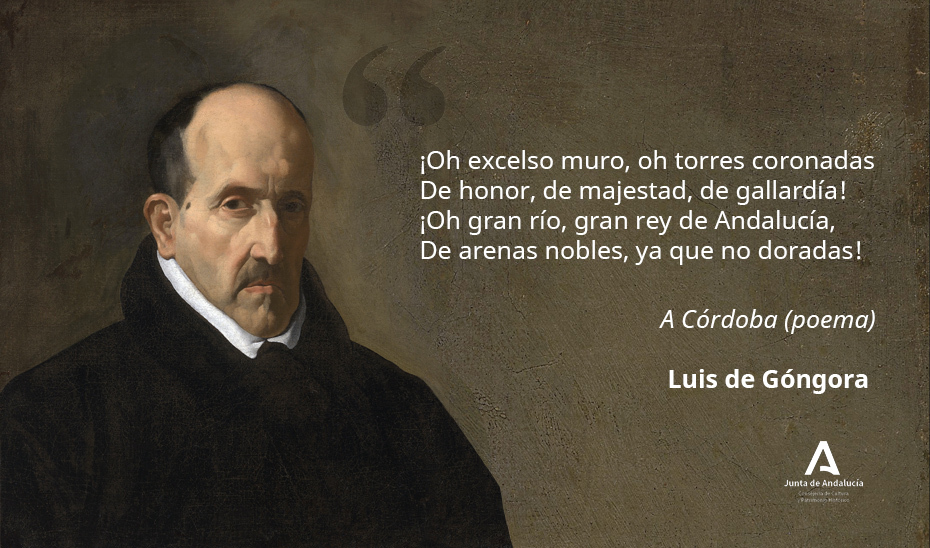 CulturaAND's tweet photo. #TalDíaComoHoy en 1627 moría el poeta cordobés Luis de Góngora y Argote, una de las figuras más reconocidas del Siglo de Oro. ✍ Lo recordamos con un fragmento del poema dedicado a su tierra: #Córdoba #CulturaAND #LetrasAND https://t.co/a0ahlm2vva
