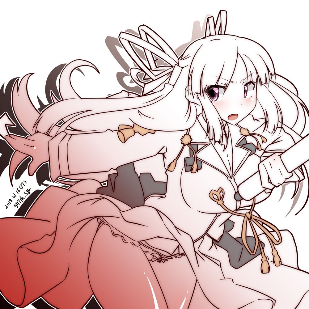 飛鷹(艦これ) 「過去絵の再掲で飛鷹さんを描いた気になっておきましょう... 」|547th_syのイラスト