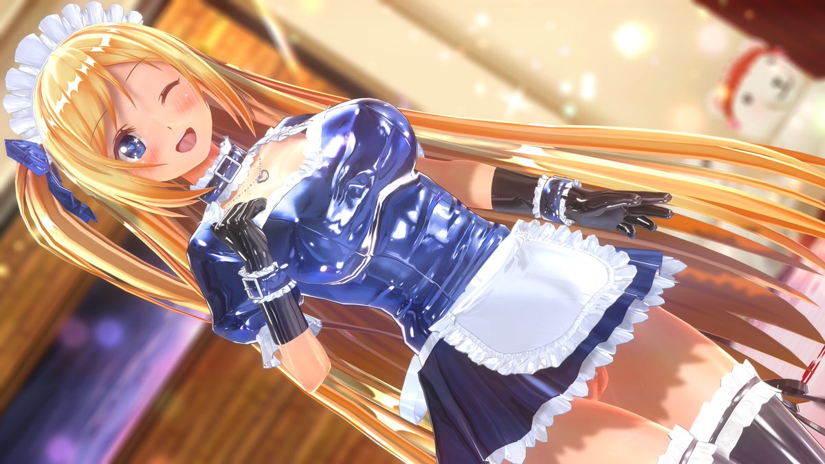 金髪メイドさん
#COM3D2 