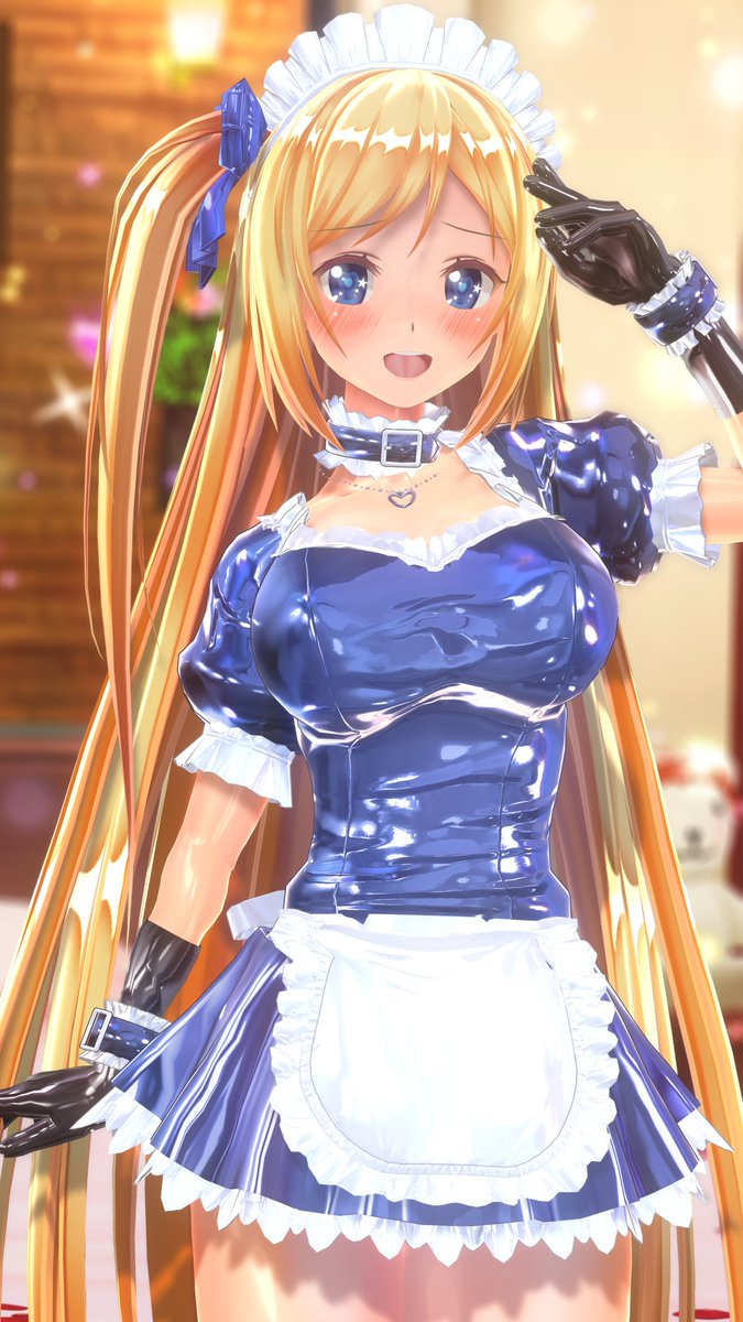 金髪メイドさん
#COM3D2 