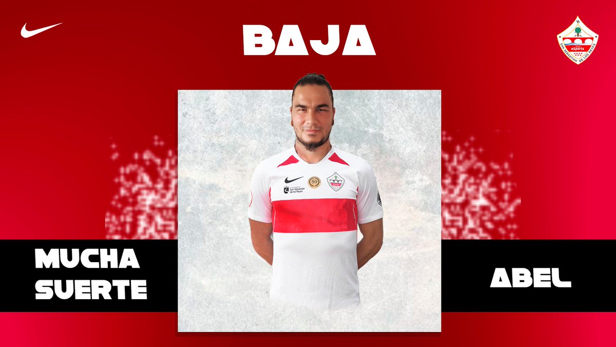 OFICIAL | Baja ❌

Abel (<a href="/SHEEEF_RMFC/">SHEF</a>) deja de pertenecer a la U.D. Sanse eSports. Le agradecemos su profesionalidad y le deseamos muchísima suerte para sus próximos retos.

¡GRACIAS ABEL! 🤝