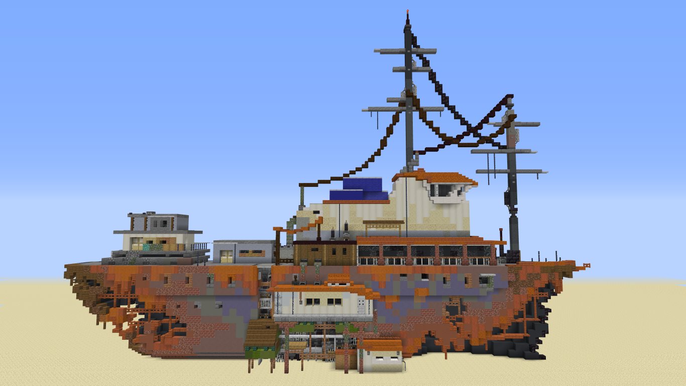 Minecraft How To Build A Pirate Ship