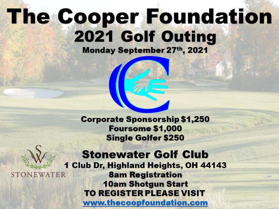 TheCooperFound's tweet photo. Spread the word. Proceeds will go to help fund our Brook Park Playground Project. https://t.co/kvNHCHJKtn