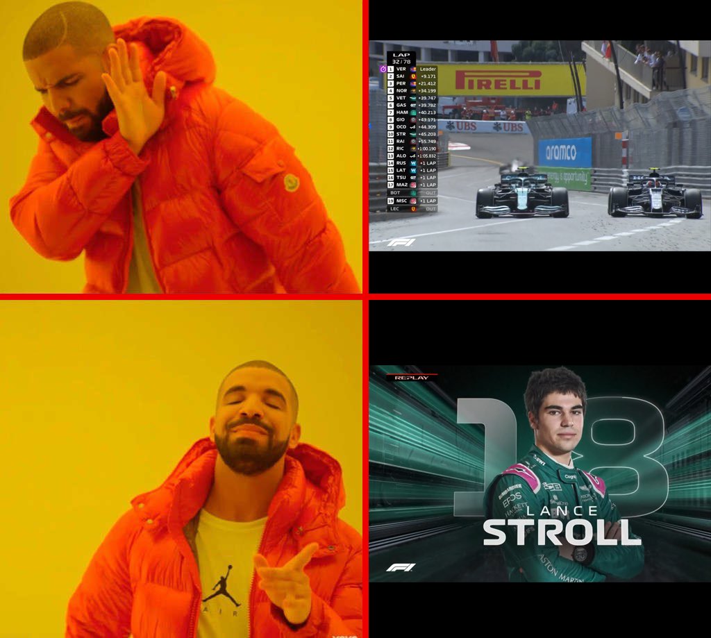 Dash_Sims's tweet photo. @wtf1official #WTF1 #MonacoGP #F1 Formula 1 be like: https://t.co/T0XrW12BWO