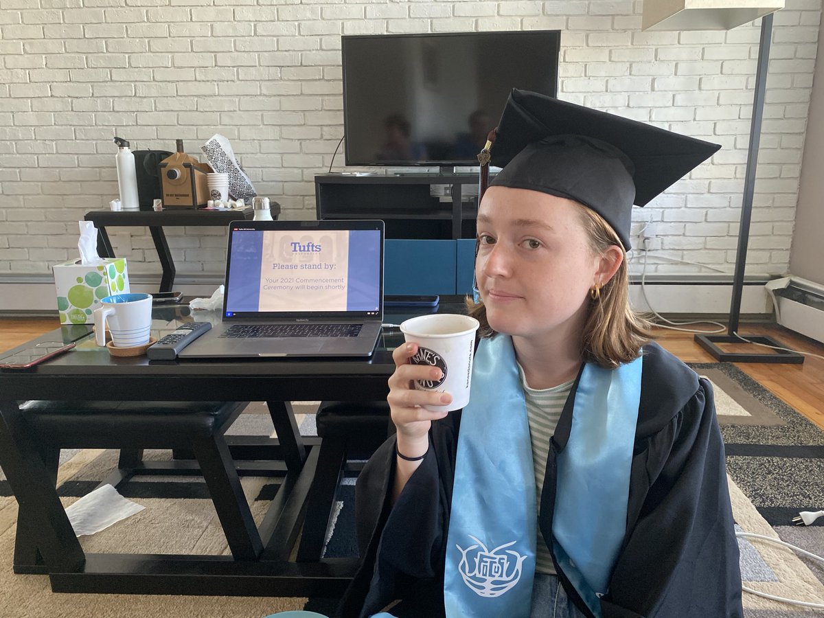 class of 2021: can we have a graduation?
tufts: we have graduation at home
graduation at home: