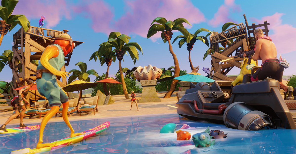 iiiSAndman's tweet image. Bored this weekend? Try out my brand new map, BEACH BATTLES (16v16). Code: 7114-0142-7417

Attack/Defend or find secret quests or relax and fish and trade it for gold at the market...Experience in your own way!

 #CreativeSummer #FortniteCreative

YT: youtu.be/qh4P37kEovQ