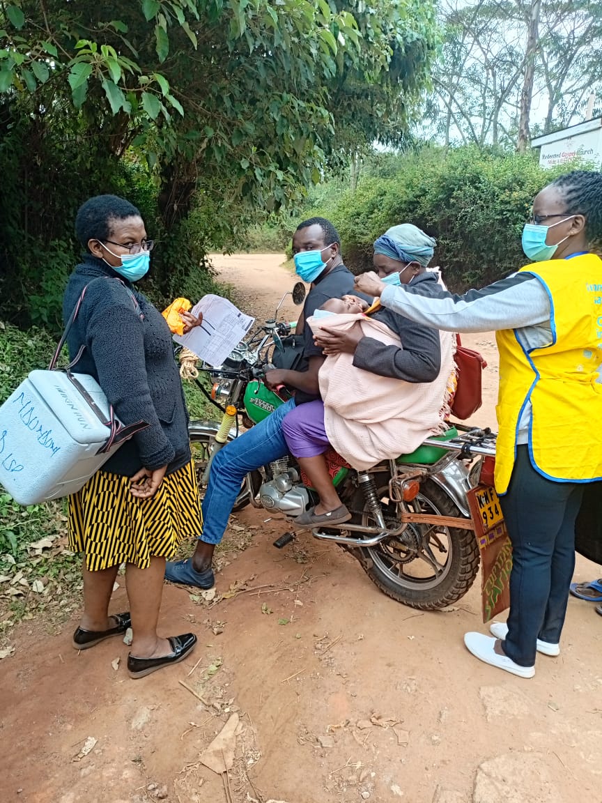 Picture of the day.
Ongoing Supplemental Polio immunization activity across 13 high risk counties including Machakos.

Let no child under 5 years old be left behind. 
<a href="/HealthMachakos/">Department of Health & Emergency Services Machakos</a> <a href="/Machakos_County/">Machakos County Government</a>
#sundayvibes #PentecostSunday #Pentecost
