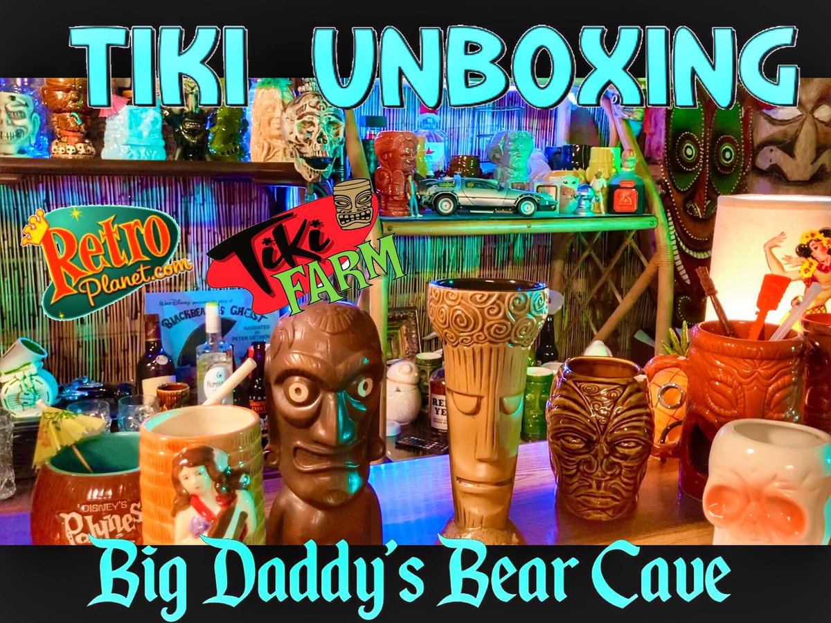 Tiki Farm Tiki Mug Haul &amp; Unboxing from Retro Planet - Tumuaki, Art of T... youtu.be/uwM47hSkkcg  😎👍🗿🍍🍹🌴🤙🏽 <a href="/Tiki_Farm/">Tiki Farm</a> <a href="/retroplanet/">Retro Planet</a> #tikimug #hometikibar