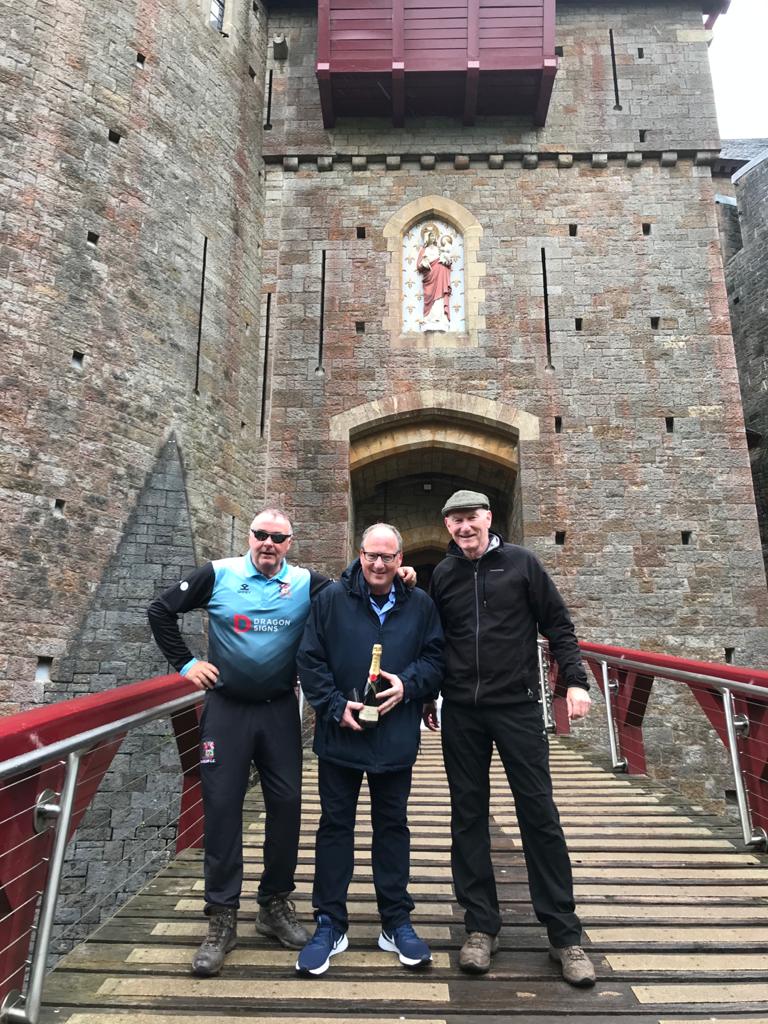 Hailey Park to Castell Coch walk no.200 Completed...
Special guests of Michael Cann and Andy Smith.<a href="/TheLewisArms/">The Lewis Arms</a>

A huge thank you to all who have and those who intend to sponsor me  on Just Giving .Many Many Thanks so far I have raised £535 for Hypercardiomyopathy Charity.