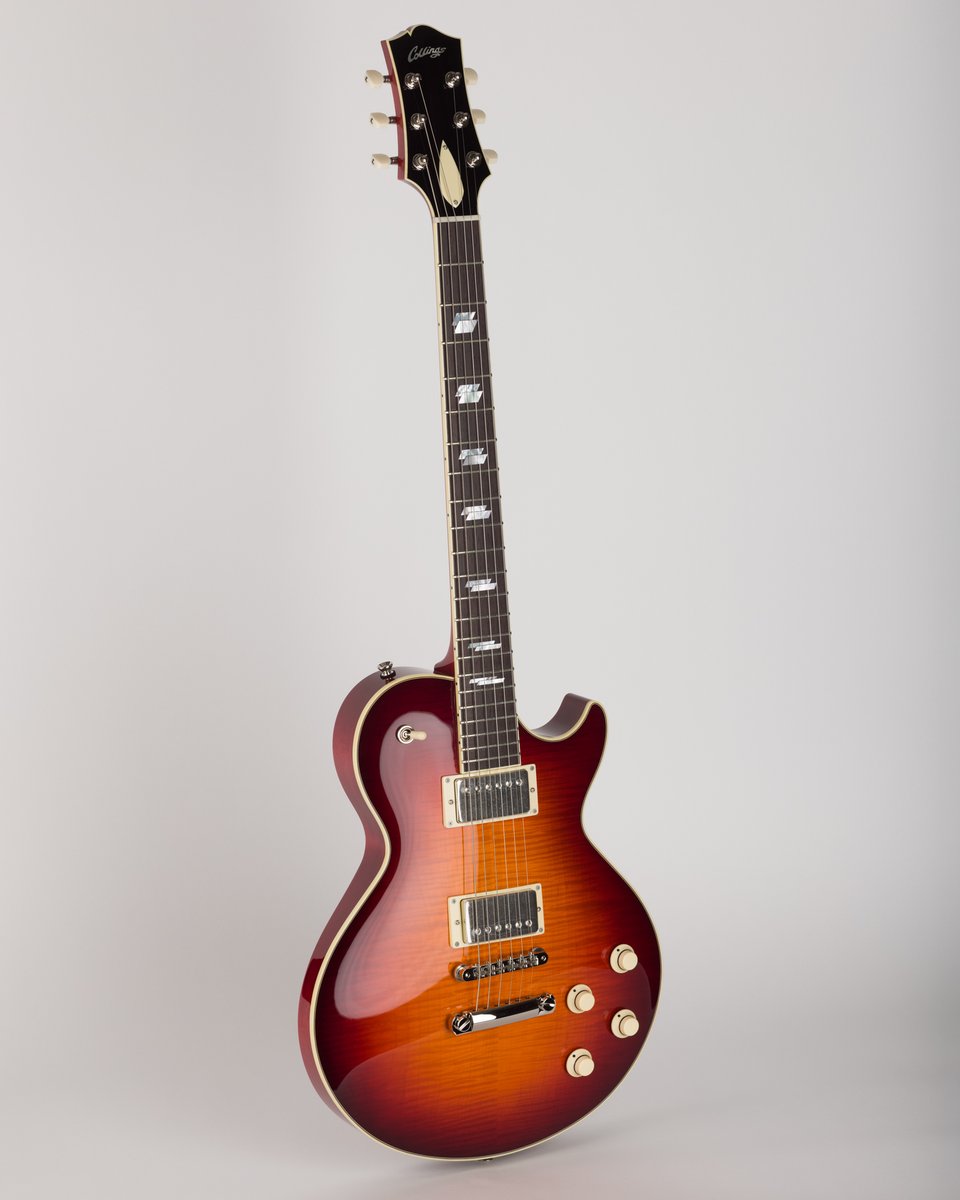 collingsguitars's tweet photo. Dark Cherry Sunburst CL Deluxe featuring parallelograms and @ThroBakdotcom ER Customs, which provide a punchy, mid-forward sound with a smooth overdrive.

via Austin Guitar House

#readytorock #darkcherry #throbak #austinguitarhouse #collingsguitars https://t.co/rgBOn4l9KC
