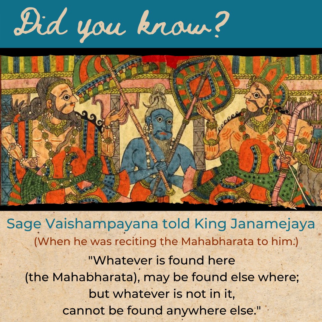 TheatreNisha's tweet photo. The #Mahabharata is a colossal epic of human experiences, which makes it universal.
18 days | 18 stories for #YoungAdults
#mythsaroundtheworld #mahabharatastories #powerofmyth #storiesforall #thingstodoinlockdown #theatreupdates #onlineworkshop #lockdown2021 #theatrenisha https://t.co/YBDXUFAHeX