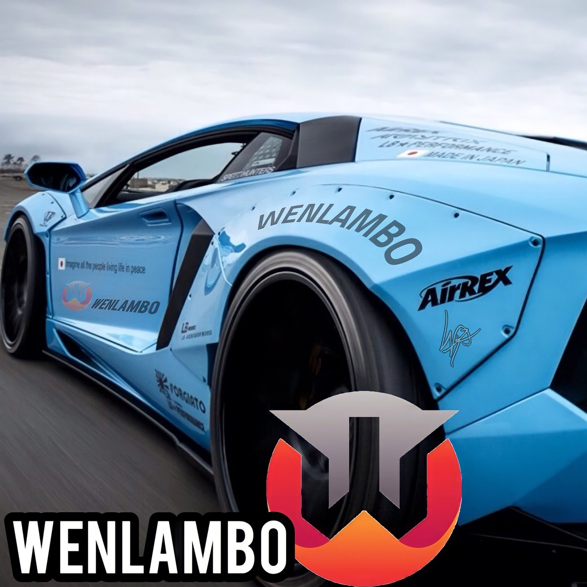 DesignsWkd's tweet photo. Wenlambo ✌✌✌✌ 

#WenLambo #btc #bnb  #bsc   #xrp #ada #vet #cake #SAFEMOON #SAFEMARS #ETH #Doge #xlm #luna #asia #China #america @DesignsWkd https://t.co/3U3PhJm7JW