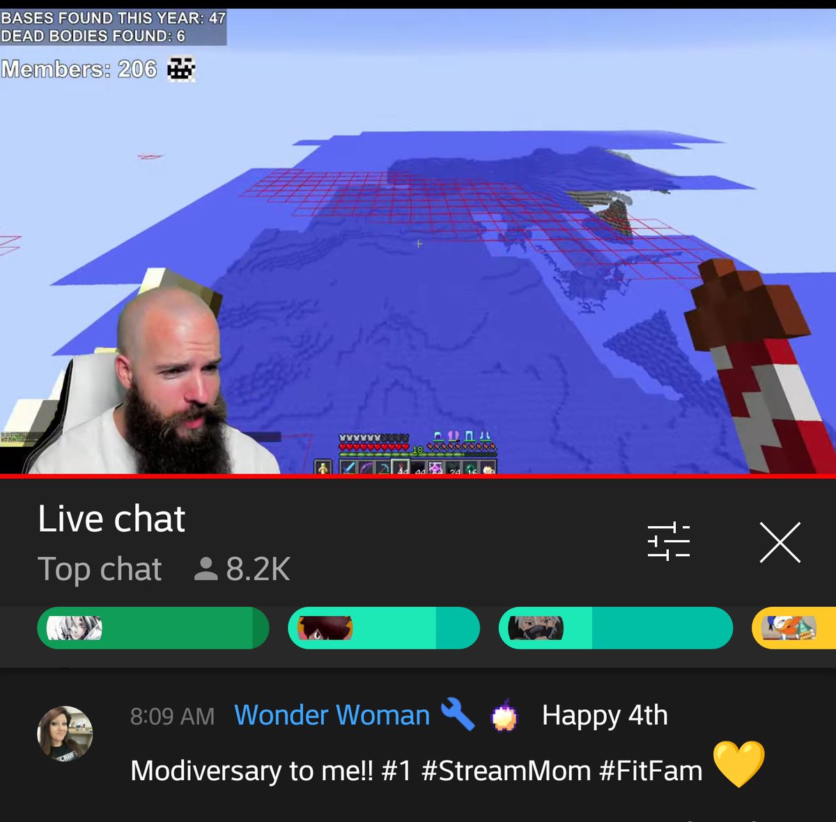 HeatherSkywalk1's tweet photo. It's my 4th year Modiversary for @FitMC !!! It's been a fun 4 years and he just hit 2 miI subs!! #ModSquad #FitFam #StreamMom Congrats on the 2 mil Fit!!! Can't stop, won't stop!! Fit likes it HOT!! ☕ https://t.co/YgTuQxHGAD
