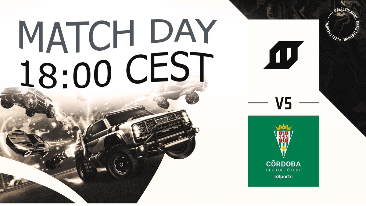 Acabamos el fin de semana con un partido de Rocket League de nuestros chicos de Howl Rising vs <a href="/CCF_eSports/">Córdoba CF eSports</a> en la liga de <a href="/SPRT_GAMING/">Spartans Gaming</a> . Un rival díficil, pero nuestros lobos, como siempre, saldrán a por todas. Que gane el mejor.

🗓️23/05/21
⏰18:00
🏆SPRT League (<a href="/SPRT_GAMING/">Spartans Gaming</a> )
