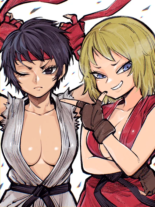 逆ストリートファイター
リュウ&ケン完成💪

人気ありそうならシリーズ化しようかなと思っております🤔

#逆ストリートファイター #ストリートファイター #StreetFighter #格ゲーキャラ描こうぜ 