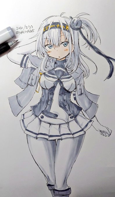 「涼月(艦これ)」の画像/イラスト/ファンアート(新着)｜5ページ目