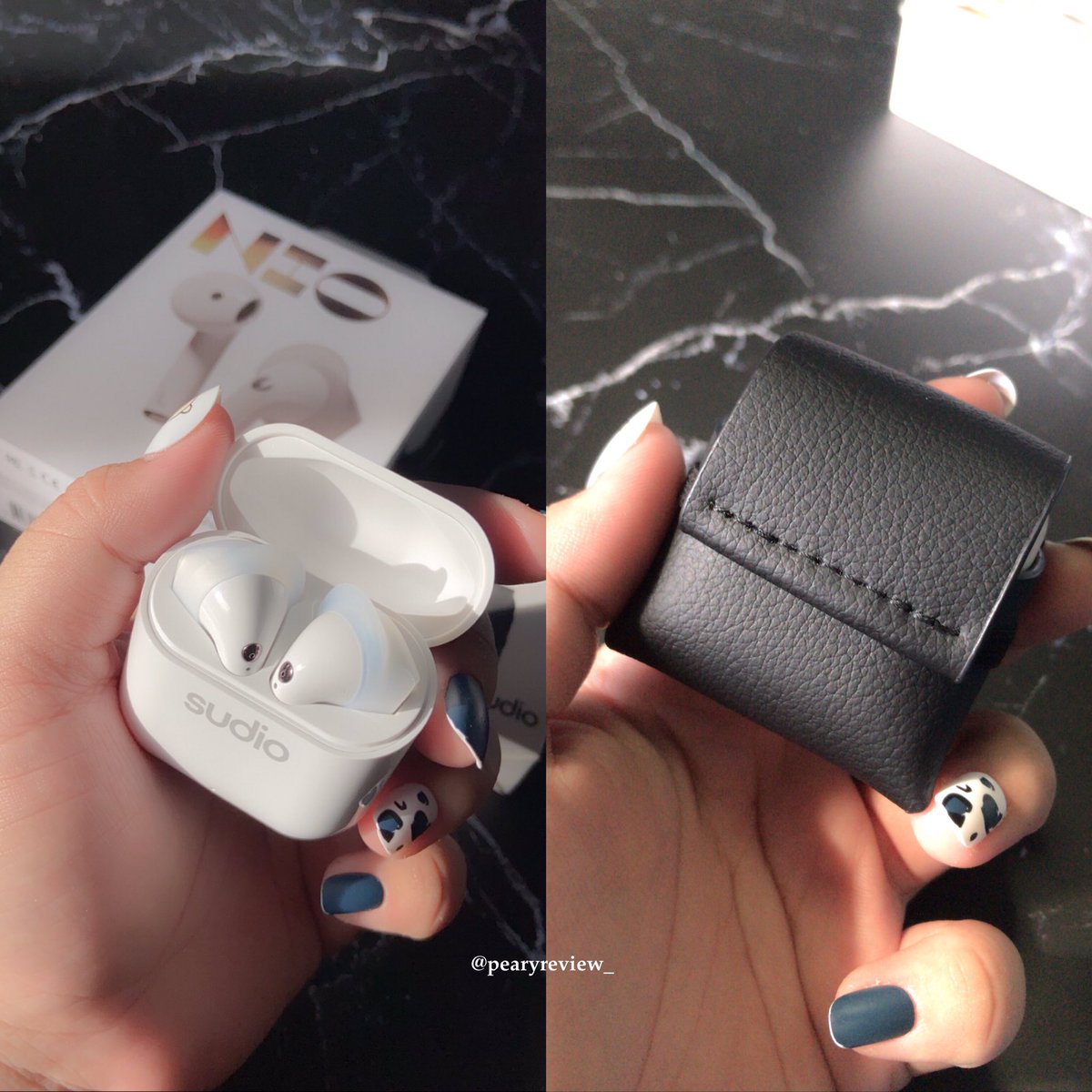 praeryreview's tweet photo. ขอวี๊ดดด หูฟังSudio Nio 🎧หน่อยยยดีไซน์สวยมากชอบ ตัดเสียงรบกวนได้โอเคเลยแต่ไม่เท่ารุ่นETT เสียงดี เสียงชัดฟังเพลงในyoutubeนี่เพลินมากใส่แล้วไม่เจ็บหูจริงง นี่ใส่ทำงานบ้านเกือบ2ชั่วโมงเหงื่อไหลเต็มหน้าหูฟังยังไม่หลุดเลย ทับใจอะะ🥰 ใครอยากลอง ใส่โค้ดPEARY ลด15%เลยน้าา #ใช้ดีบอกต่อ https://t.co/Y34OLUOmde