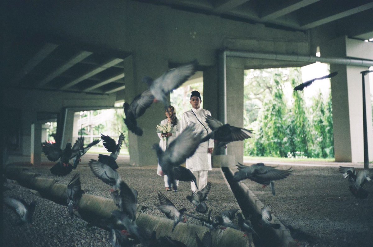 rocketvows's tweet image. #filmnotdead