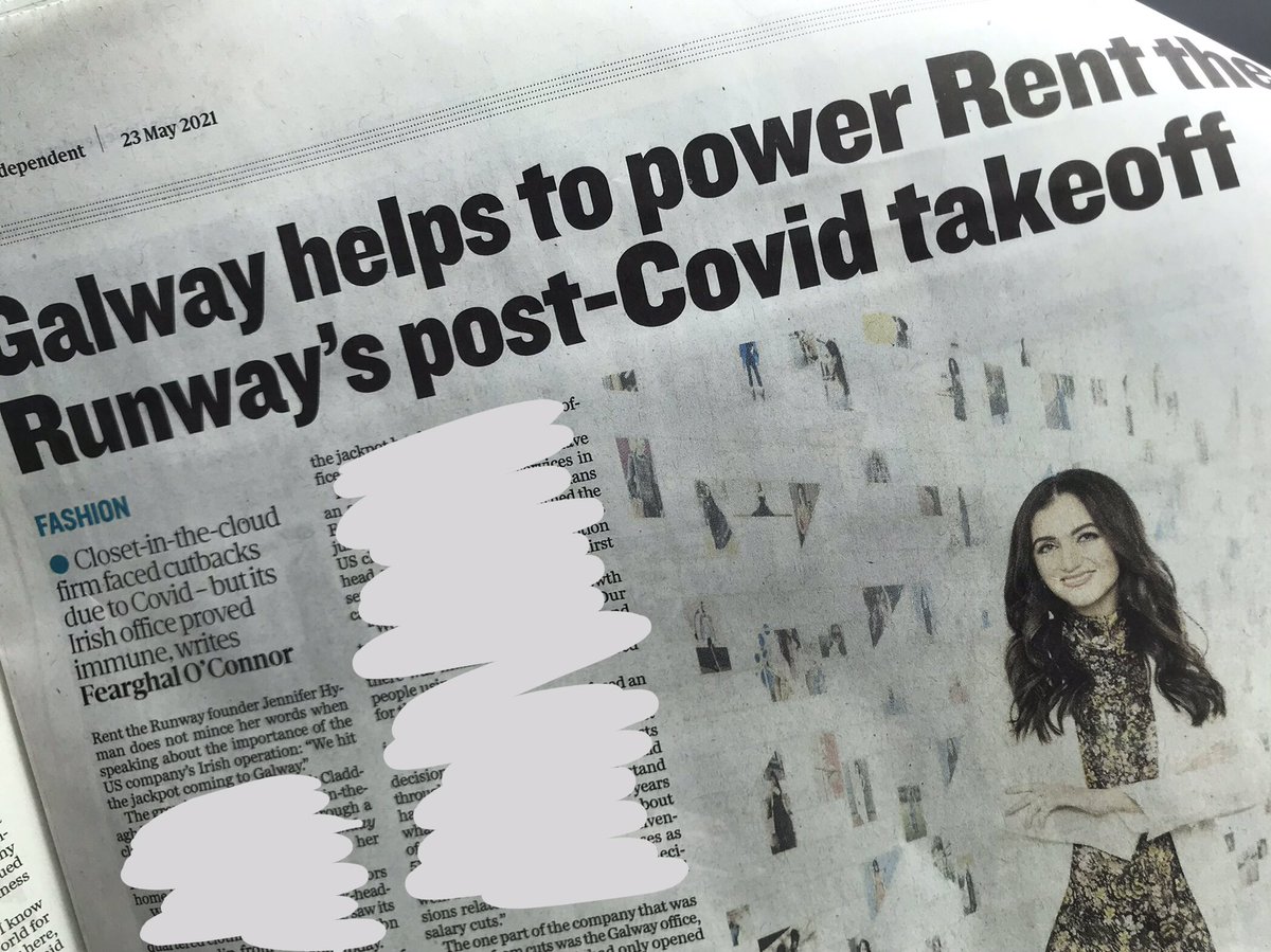 .@RenttheRunway 💚 #Galway 

“We hit the jackpot coming to Galway”

@Independent_ie @DorothyCreaven @Fearghaloc @gcid_ie @itag_DigitalWF @itagTech @IDAWestRegion @blewittca