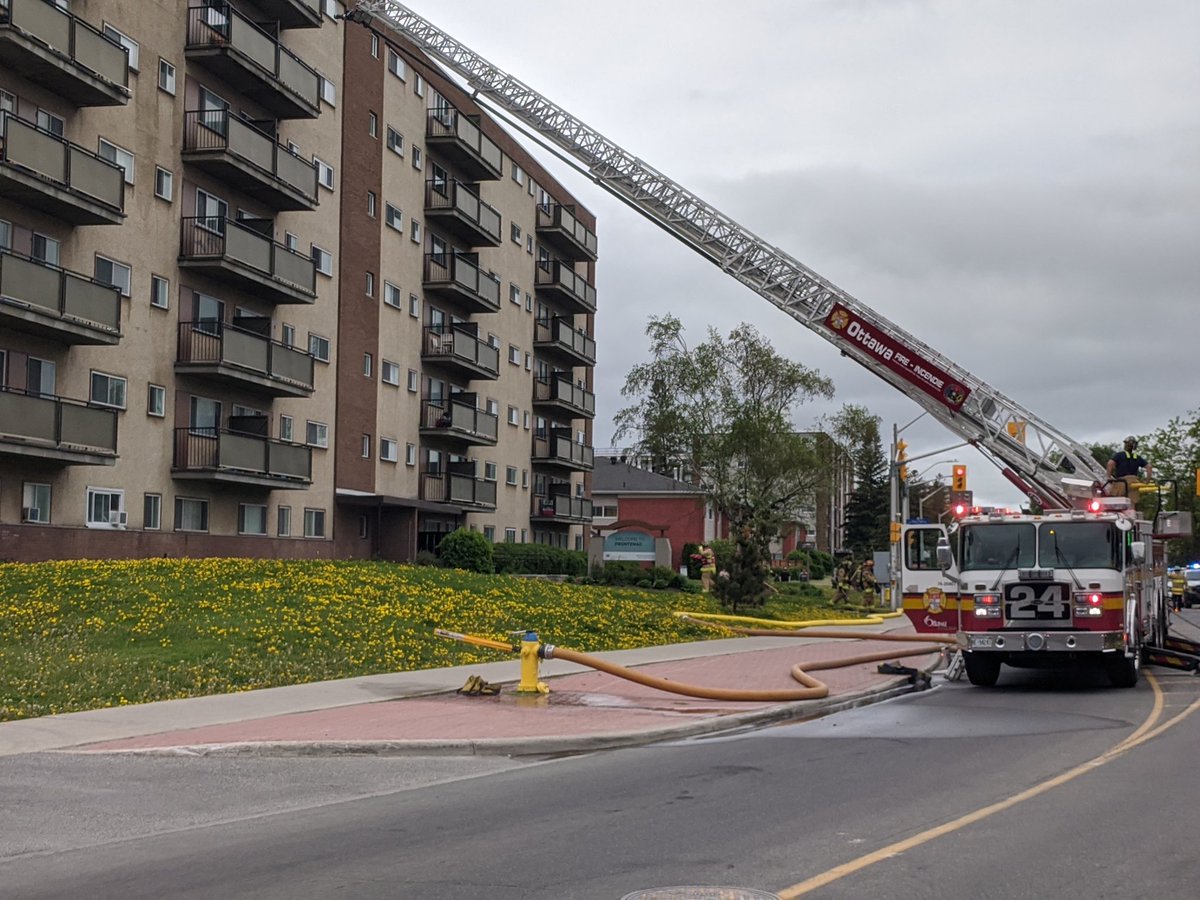 Scott Stilborn on Twitter "Ottawa Fire on scene of a Working Fire on