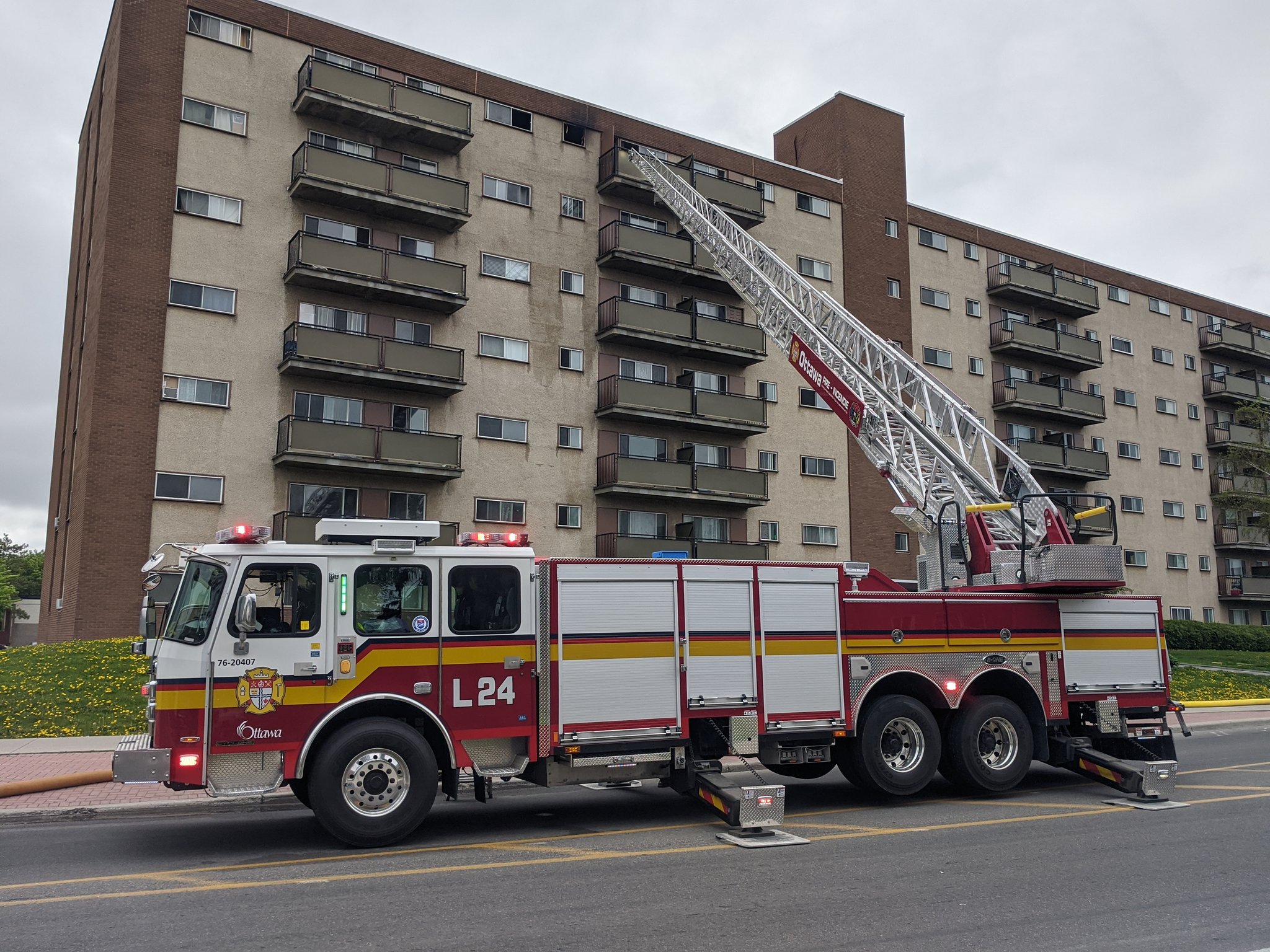 Scott Stilborn on Twitter "Ottawa Fire on scene of a Working Fire on