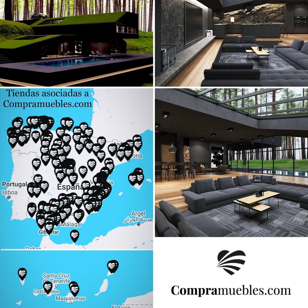 Compramuebles1's tweet photo. "La arquitectura es el arte de gastar el espacio". Philip Johnson. Visítanos en https://t.co/6puNzTqspJ tu WEB de muebles recomendados 💯%🔝Made in Spain 🇪🇸 #Muebles #Mueblesdecalidad #interiordesign #Compramuebles #Madeinspain https://t.co/S6I9CXj4J4