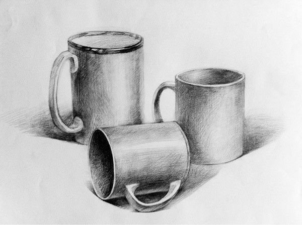 Tea Cup Drawing - TeaCanvas Online Tea Shop