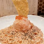 虎ノ門・罪なたらすぱのパスタが背徳感たっぷり!クリーミーな濃厚ソースに太麺が最高!