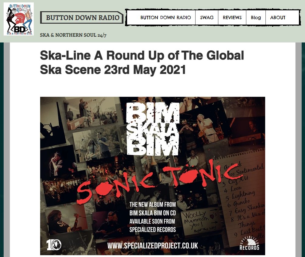 Button_Down5446's tweet photo. SKA NEWS at https://t.co/NupA3QIgZr
#ska #skamusic #bdr #buttondownradio https://t.co/o83ACedoqO