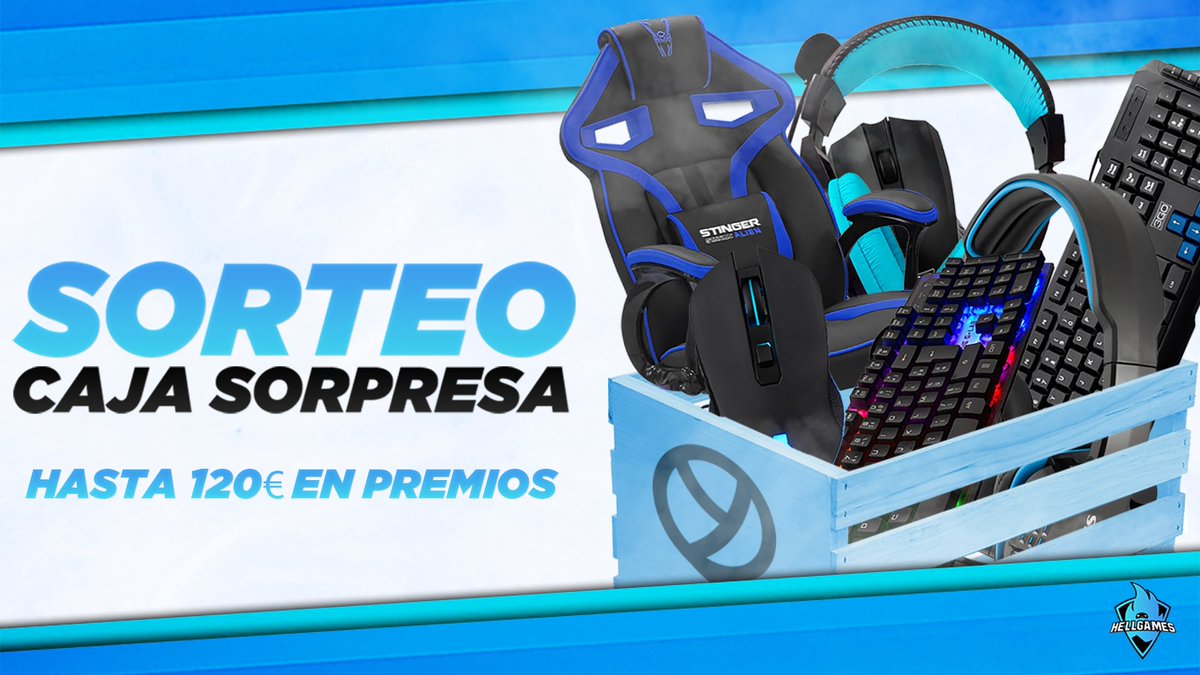 HellGames_es's tweet photo. 🔥 ¡#SORTEO DE CAJA SORPRESA #GAMING! 🎁🔥

REQUISITOS PARA PARTICIPAR:
• Dar RT 🔁
• Seguir a @HellGamesTM
• Seguir a @michaelcopsgame

Finaliza el 12/06 ⏳

¡SUERTE! 🍀 https://t.co/kFGZeMj4UW