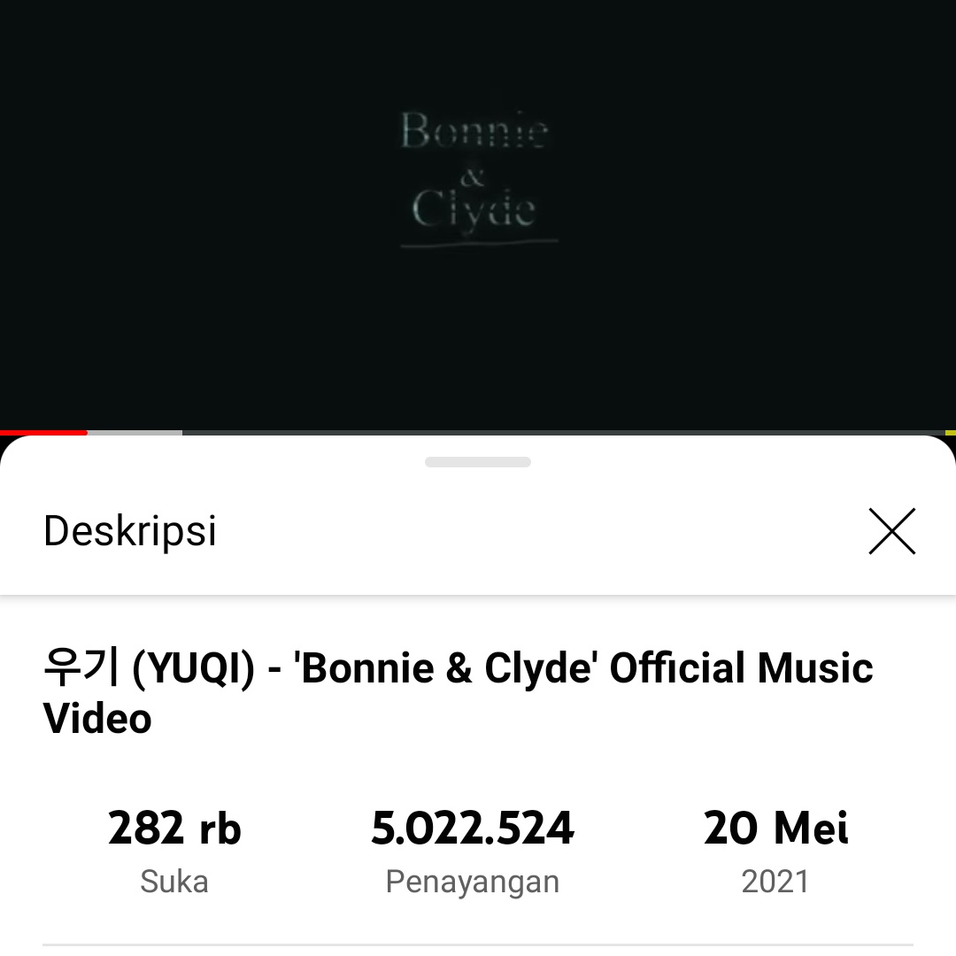 neverland_gidle's tweet photo. BONNIE & CLYDE REACH 5M now!!🥳
Keep streamingggg nevies!!
#여자아이들 #GIDLE @G_I_DLE #YUQI #A_Page #BONNIEANDCLYDEMV
#우기 #송우기 #YUQI #宋雨琦
#YuqiSoloDebut #APAGEoutNOW https://t.co/6pBZ33S3m9