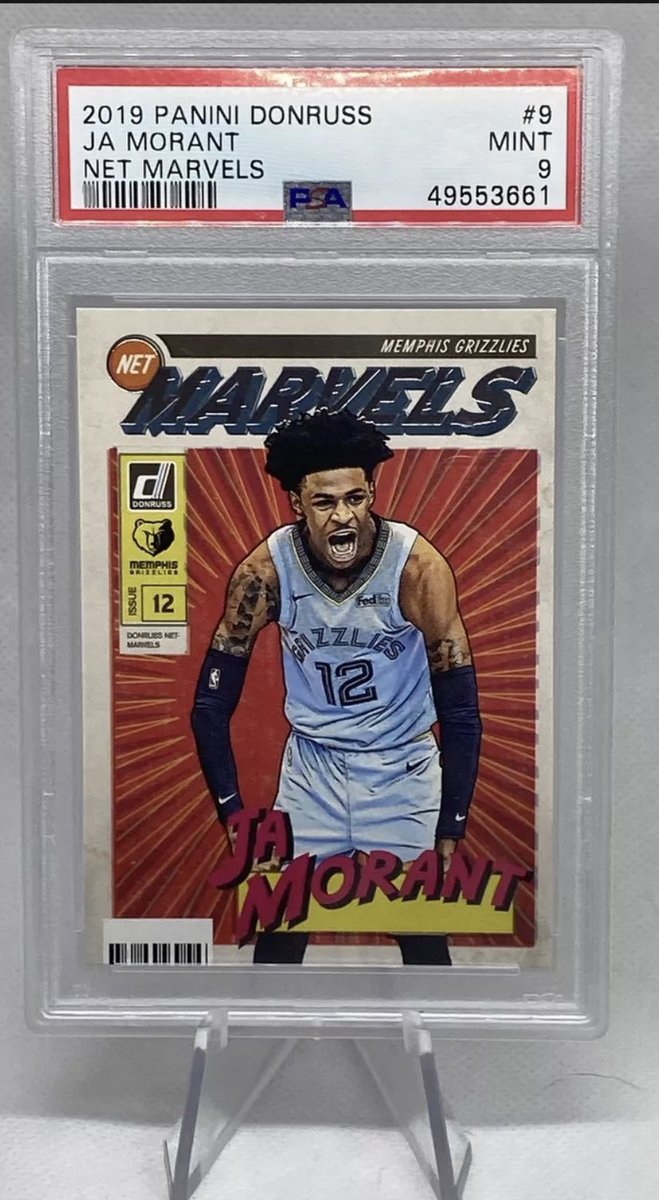 cards_stack's tweet photo. JA MORANT SLAB SALES ENDING SOON @Hobby_Connect @HobbyConnector #iso $1  https://t.co/6l5NPpYxec https://t.co/DAjoM2KqOp